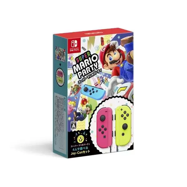 Nintendo Switch スーパー マリオパーティ 4人で遊べる Joy-Conセット